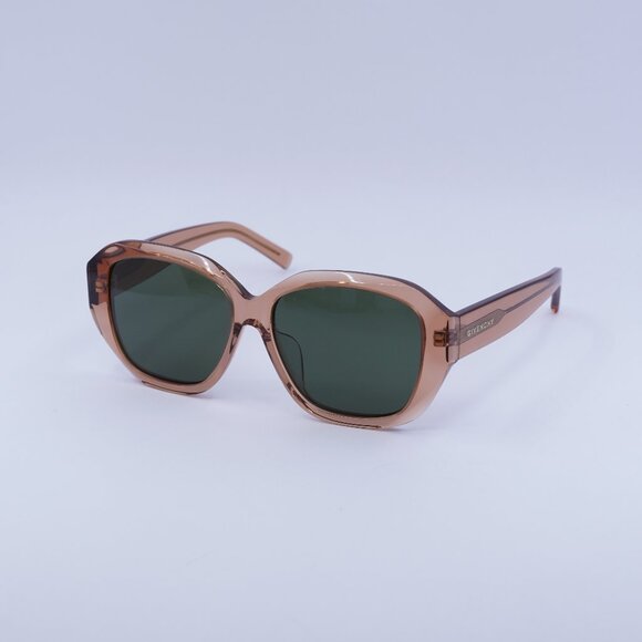 🕶️ New Givenchy GV40075F 42N Sunglasses - Shiny Orange Frame, Grey Lenses - Picture 1 of 9